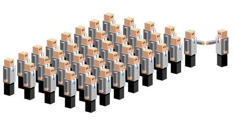 Obraz premium Workforce illustration