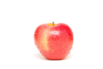Red apple isolated on white