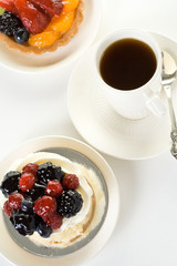 Dessert and coffee