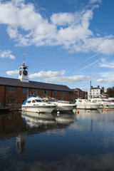 Fototapeta premium Stourport canal basin