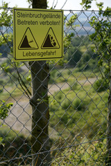 Steinbruchgelände