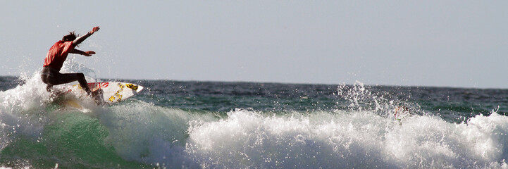 surfeur rouge