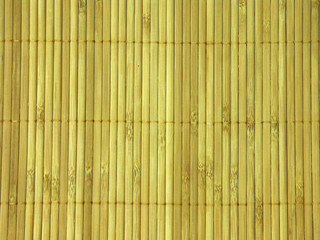 set de table en bambou