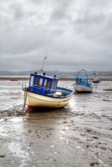 Fishing Boats in Morecambe Harbour