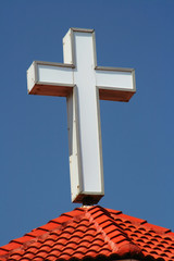 Cross and sky