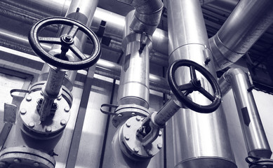 industry gas and oil pipes