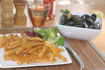 moules frites