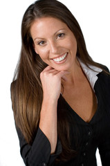 Fototapeta premium Front Office Girl