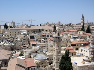 Fototapeta na wymiar Jerusalem old city