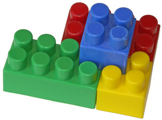 Connection of children's cubes