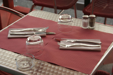 Table de restaurant