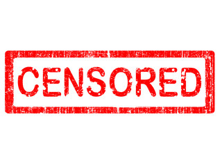 Grunge Office Stamp - Censored - obrazy, fototapety, plakaty