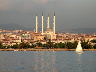 Maltepe at sunset