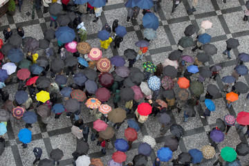 umbrellas