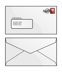 Vector Letter Mail