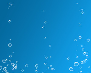 Small amount of air bubbles