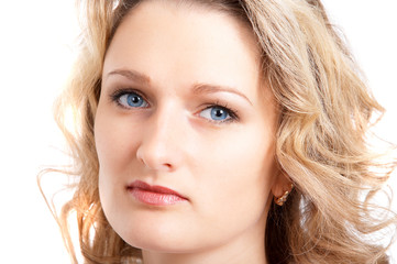 Fototapeta premium Portrait of blonde girl