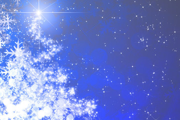 Obraz premium Abstract christmas tree