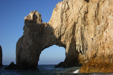 Fototapeta na wymiar The Arch of Cabo San Lucas in Baja California Sur in Mexico