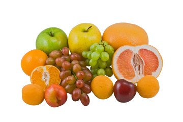 Fototapeta na wymiar Colorful fruits
