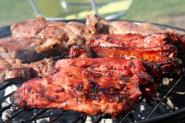bbq grill chinese style lamb ribs