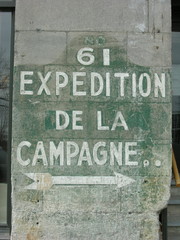 old french sign