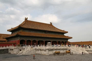 Foto auf Leinwand Verbotene Stadt Peking © jorisvo