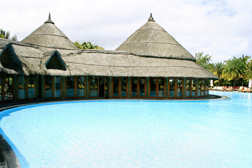 Pool near the villa