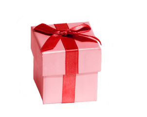 Red Beribboned Gift Box