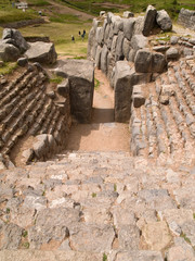 Inca fortress of Sacsayhuaman, Cuzco, Peru