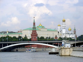 Moscow, Russia, river view