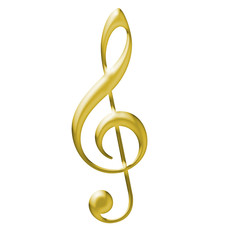 Fototapeta premium clé de sol