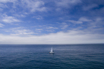 Fototapeta premium The lonely boat