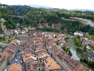 vieux Fribourg et Sarine