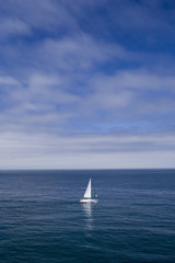 Fototapeta premium the lonely boat