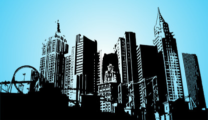 Vector city.