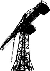 Vector crane.