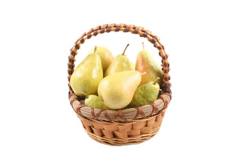 basket of pears
