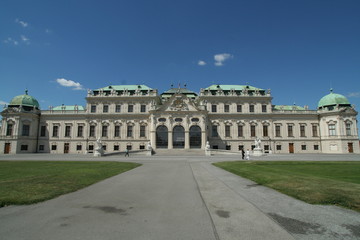 Fototapeta na wymiar Velvedere Palace