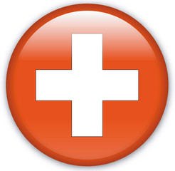 Obraz premium Button Schweiz