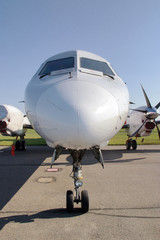 broken plane