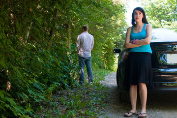 Road Trip - Taking a leak
