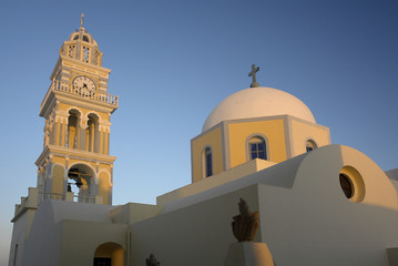 Dom in Fira, Santorin