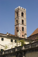 Fototapeta na wymiar Lucca Lunigiana Tuscany Italy