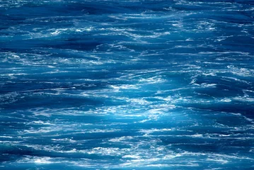 Crédence de cuisine en verre imprimé Eau Bleu océan