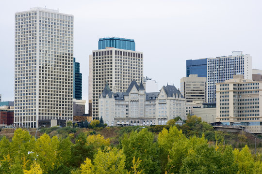 Edmonton City Skyline