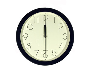 Clock at 12:00 o'clock