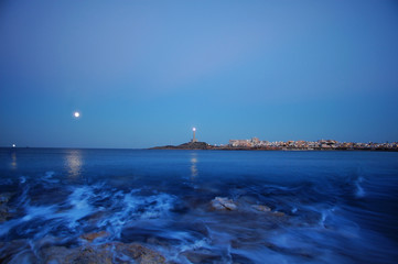 Atardecer en Cabo de Palos