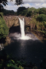 Rainbow Falls, Hilo, Hawaii USA