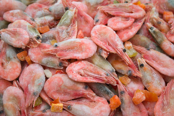 disposit of the prawns